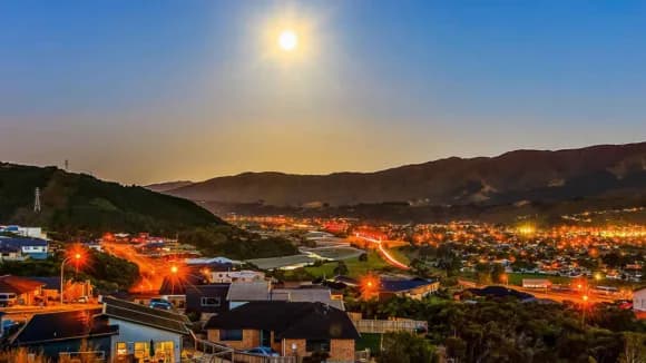 Upper Hutt dusk